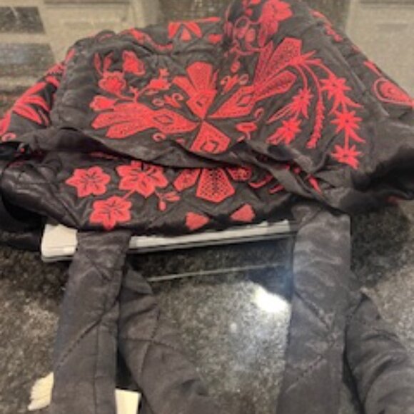 NWT Johnny Was Workshop Annalina Quilted Tote – Black - Picture 14 of 15